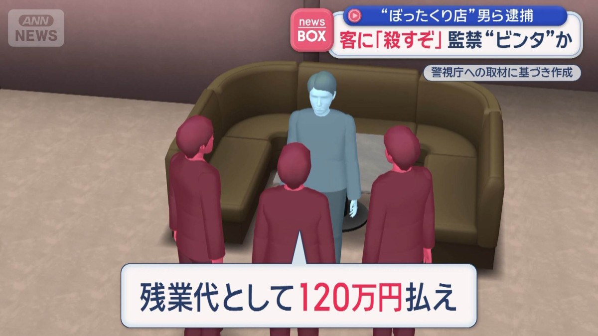 Tokyo club manager arrested after extorting customer with ¥1.2 million: 'I'll seriously kill you'