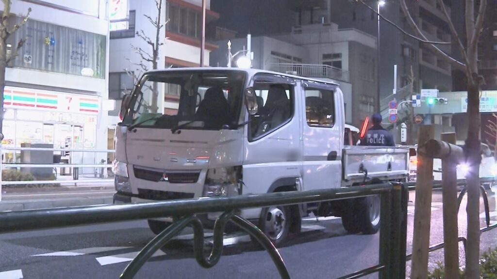 Witness of American driving stolen truck who went on hit-and-run rampage: 'He was laughing'