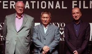 Tony Rayns, Takeshi Kitano and Christian Jeune