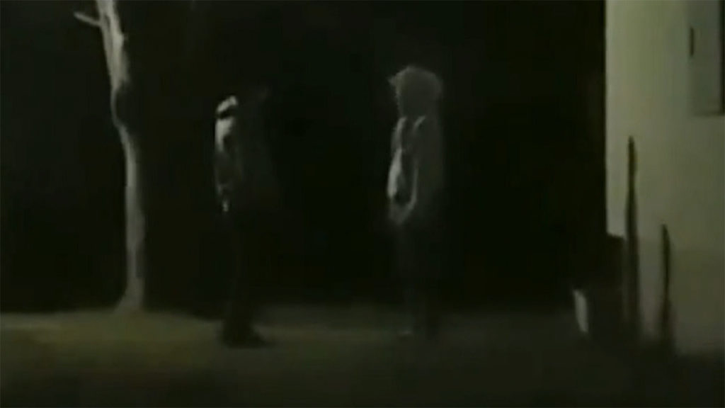 A video showing a fake murder was posted on Twitter