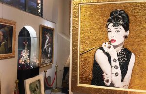 Audrey Hepburn at the Kristal & Glam gallery