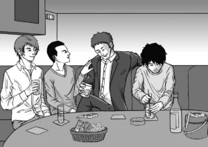 About one quarter of "Boys For Sale" is animated