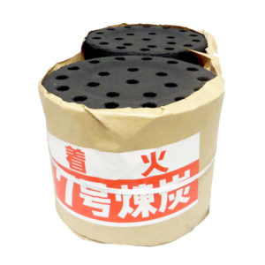 Burned charcoal briquettes were found in a vehicle