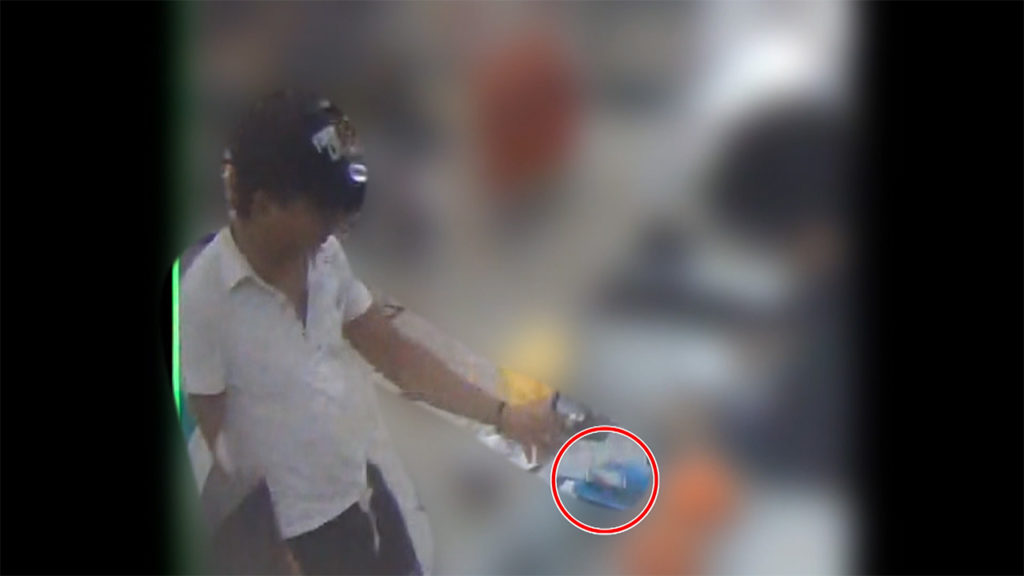 Police have arrested a man for using counterfeit currency at a convenience store in Yokohama
