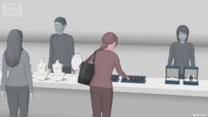 Office worker accused of stealing ¥3 million in diamonds at Tokyo Big Sight