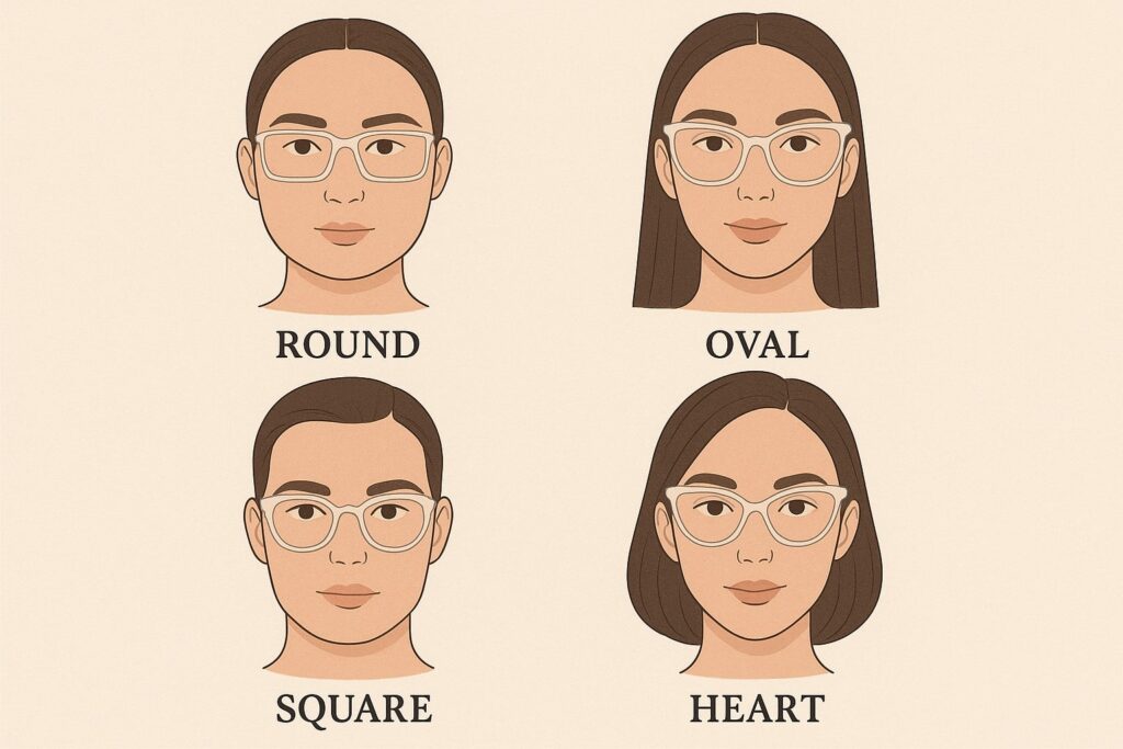 What Are the Best Face Shapes for Clear Eyeglass Frames?