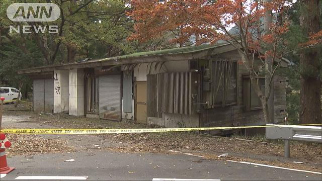 Police on Thursday found a corpse inside a rundown building in Nakatsugawa City