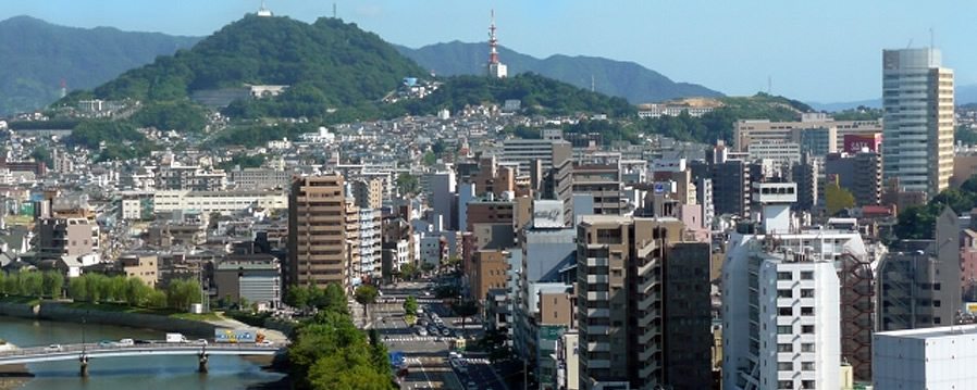 Charles Vaughtn taught English in Hiroshima City