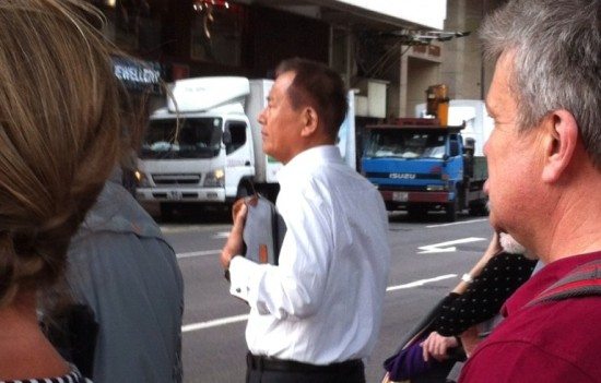 Shigeki Iwahashi in Hong Kong in March