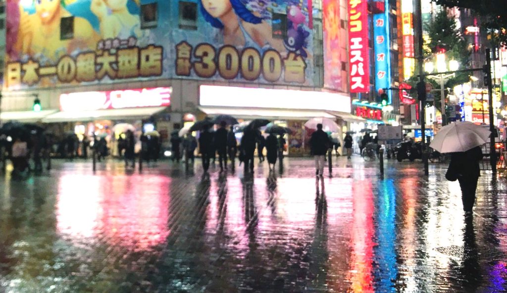 in the red-light district of Kabukicho