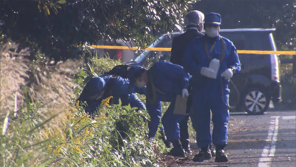 The corpse of a woman was found in a vehicle in Kagoshima City on Monday