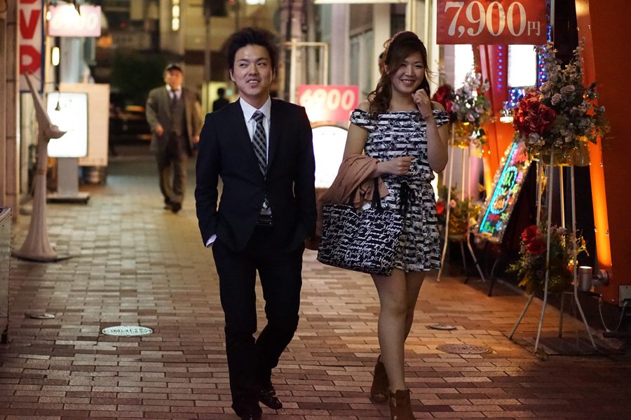 Out on the town