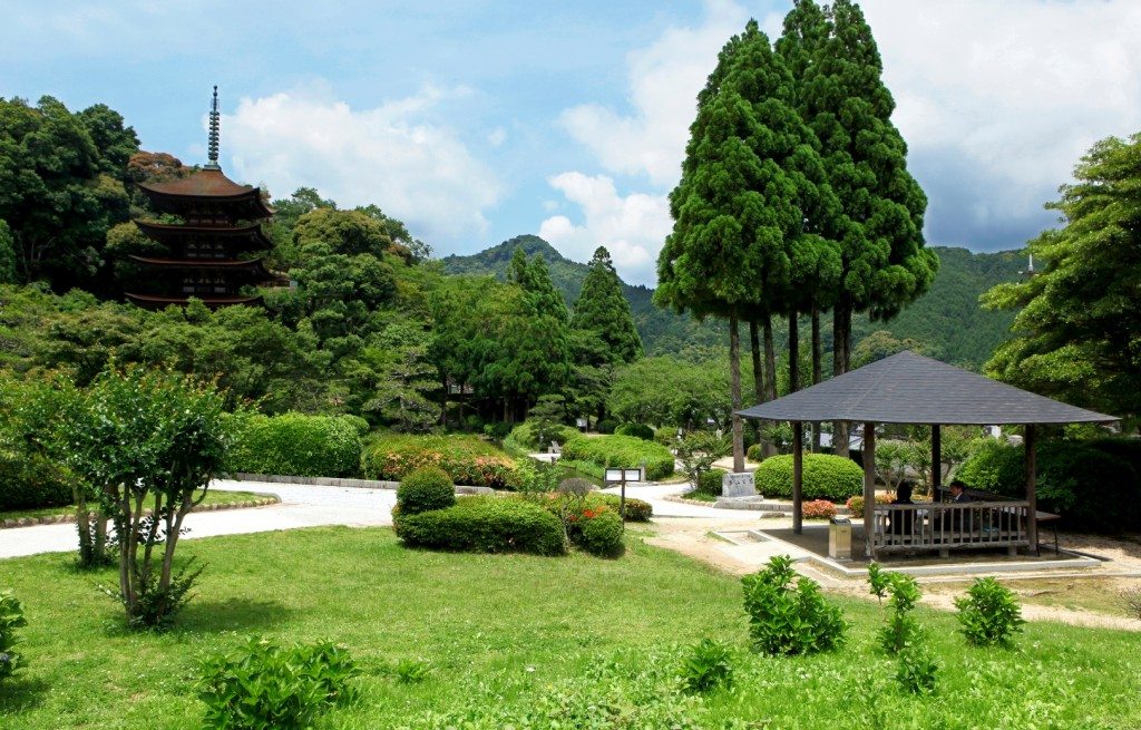 Kozan Park in Yamaguchi