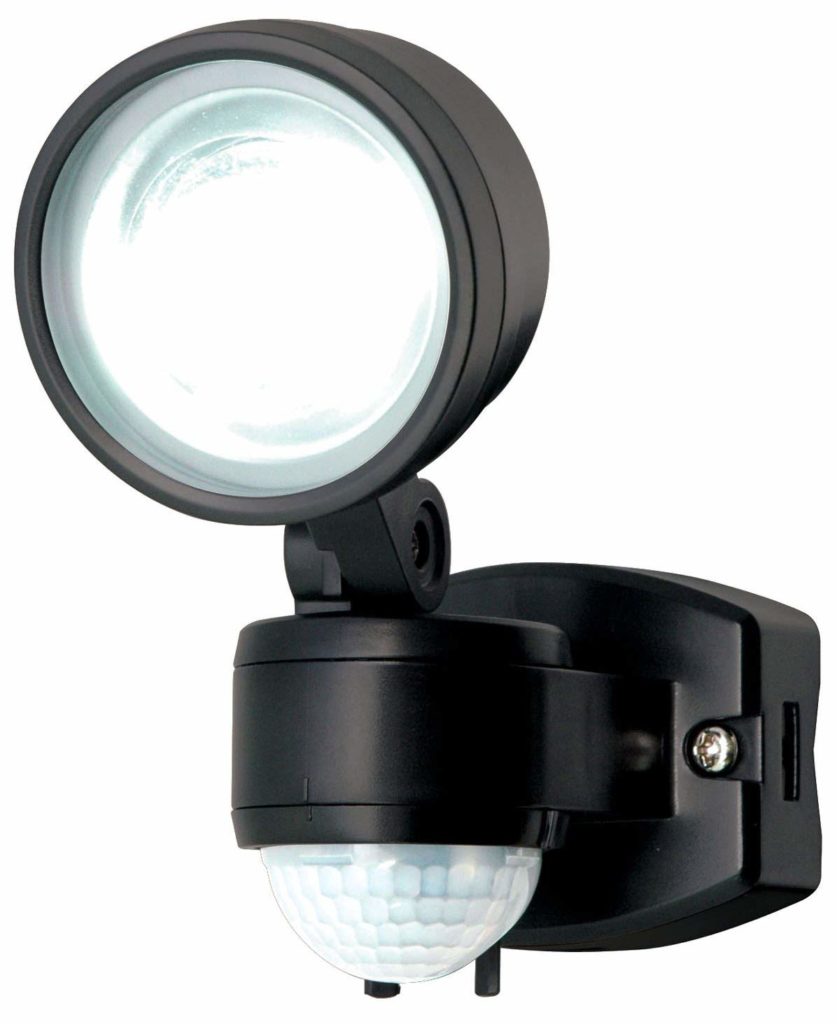 Kumamoto police recommend the use of motion sensor lighting