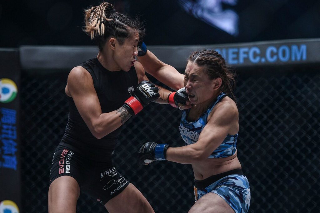 Angela Lee (left) and Mei Yamaguchi at 'Unstoppable Dreams' on Friday