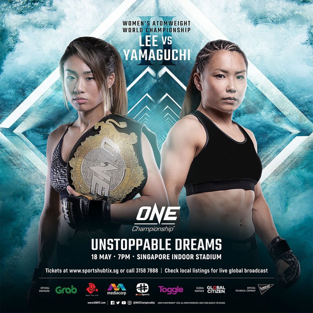 Angela Lee (left) and Mei Yamaguchi and will headline "Unstoppable Dreams" in Singapore on May 18