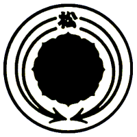The emblem of the Tokyo-based Matsuba-kai