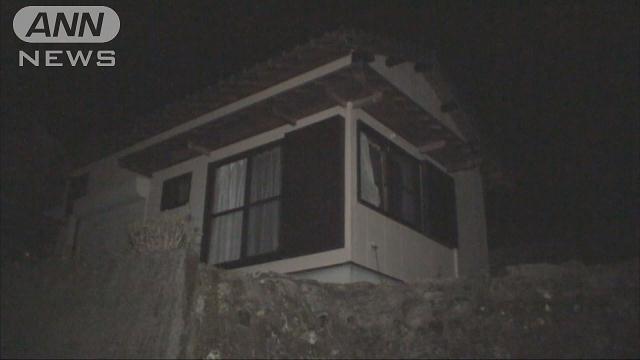 Outside the residence in Kihocho