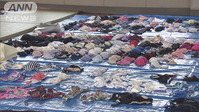 Aichi police found 700 women's undergarments in residence of man accused of burglary