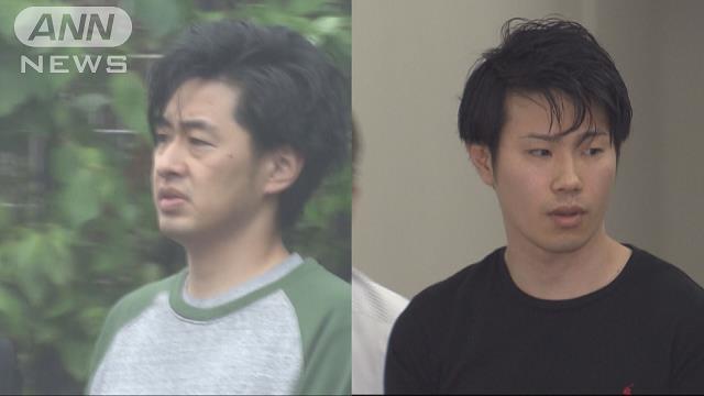 Takuya Habu (left) and Masaki Otaki