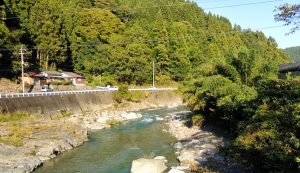 The Higashiyoshino area of the Takami River