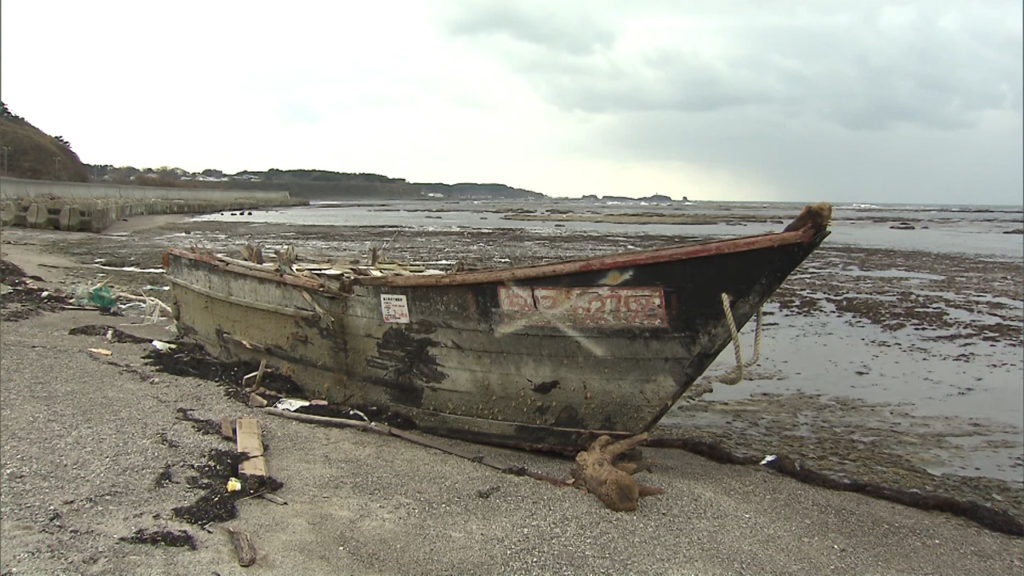 The number of wooden boats likely from North Korea that have been found along the nation’s northern shores this year is nearly double the figure for all of last year