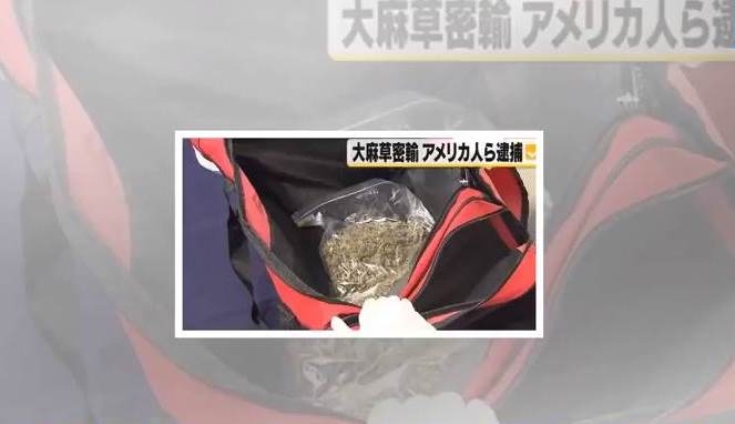 American national sent 1 kilogram of marijuana from Los Angeles to Osaka through the postal mail