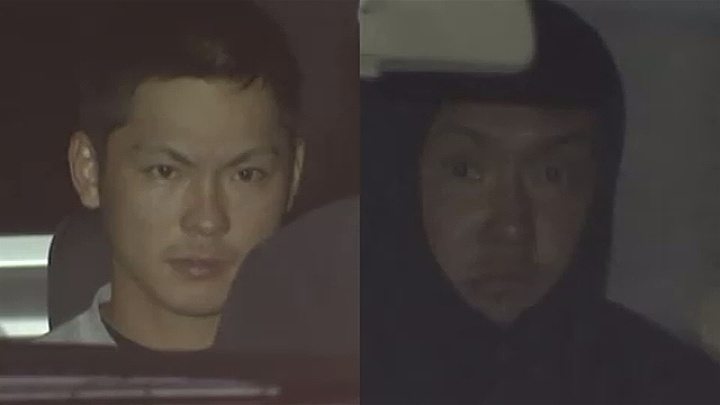 Takashi Kurosaki (left) and Katsumi Otani