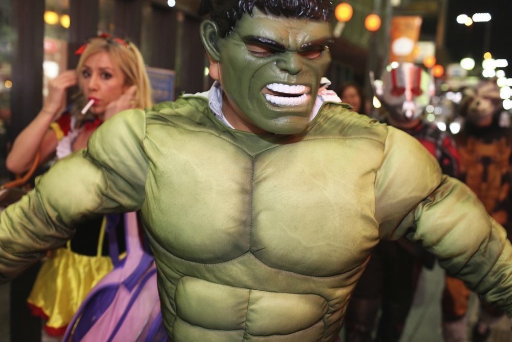 Hulking around