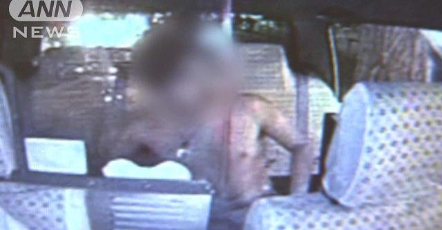 Police in Sapporo arrested a male part-time employee for damaging the inside of a taxi
