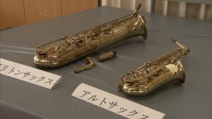Tokyo teacher suspected in theft of musical instruments