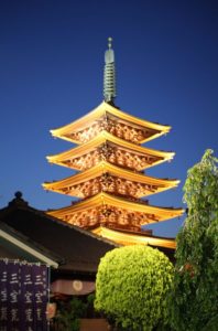 Pagoda at Senso-ji