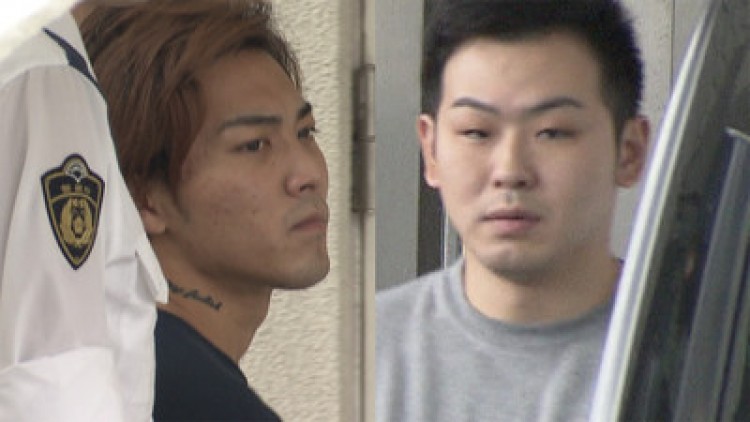 Gaku Oshiro (left) and Masaru Shimosato