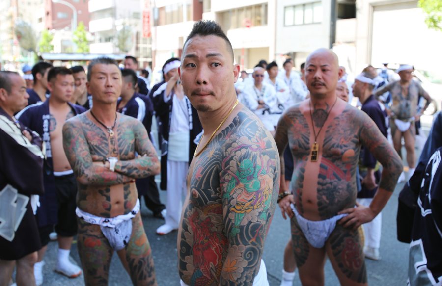 Members of the Asakusa Takahashi-gumi