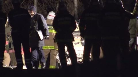 Police found 3 bodies inside and near a burned out car in Tama