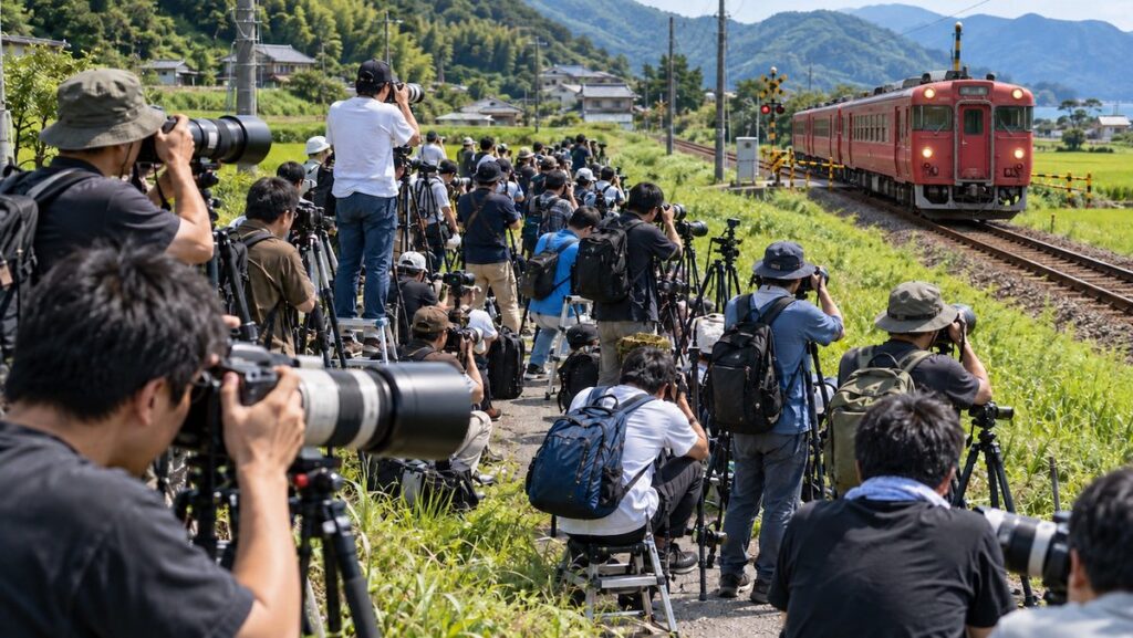 Driver admits to assaulting teen train photographer in Tokushima road dispute