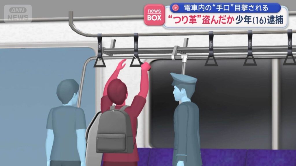 Teen train enthusiast arrested over stolen straps
