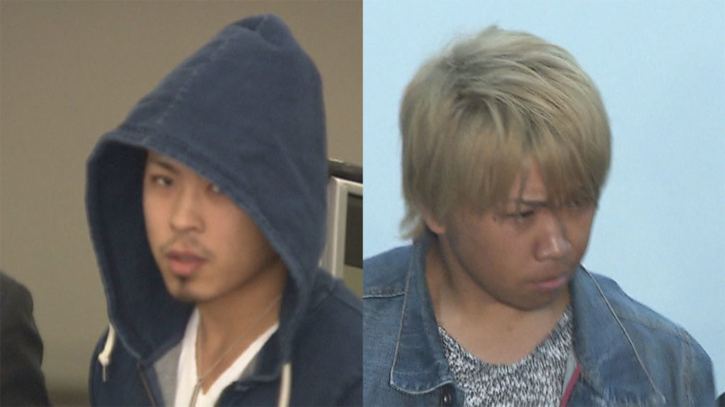 Yuya Makino (left) and Yuto Sugino