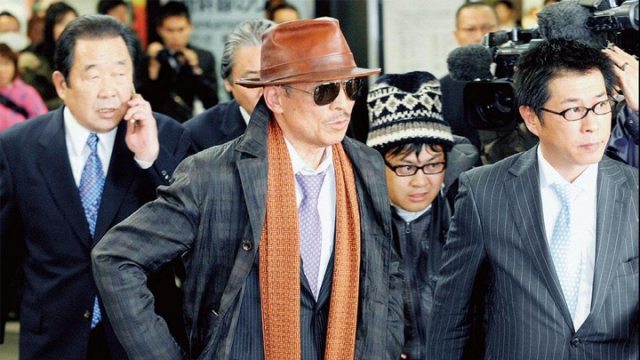 Shinobu Tsukasa, the top boss of the Yamaguchi-gumi
