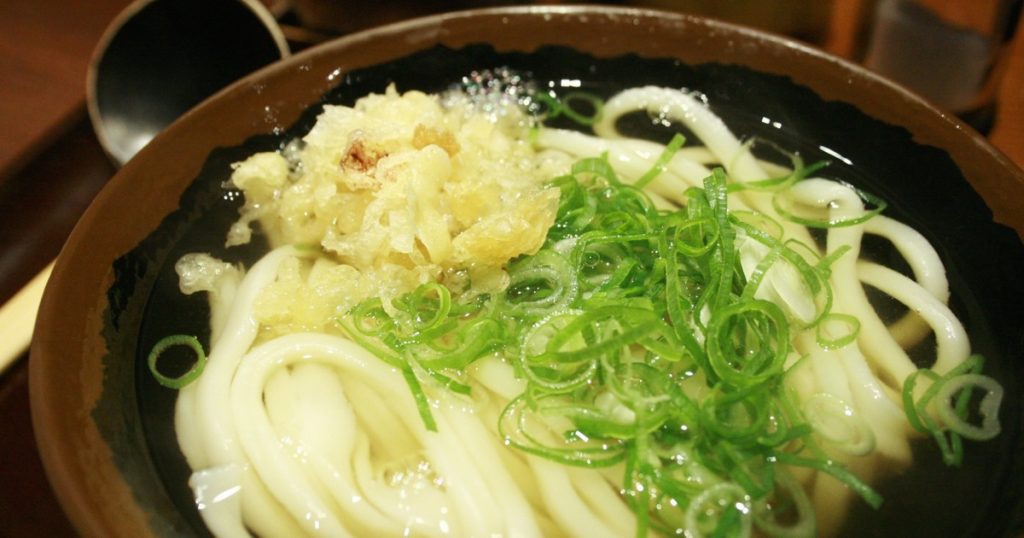 A man assaulted the manager of an udon shop in Amagasaki City after he was refused more broth