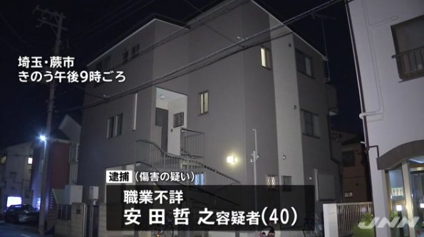 A man fatally assaulted his girlfriend at their residence in Warabi City on October 21