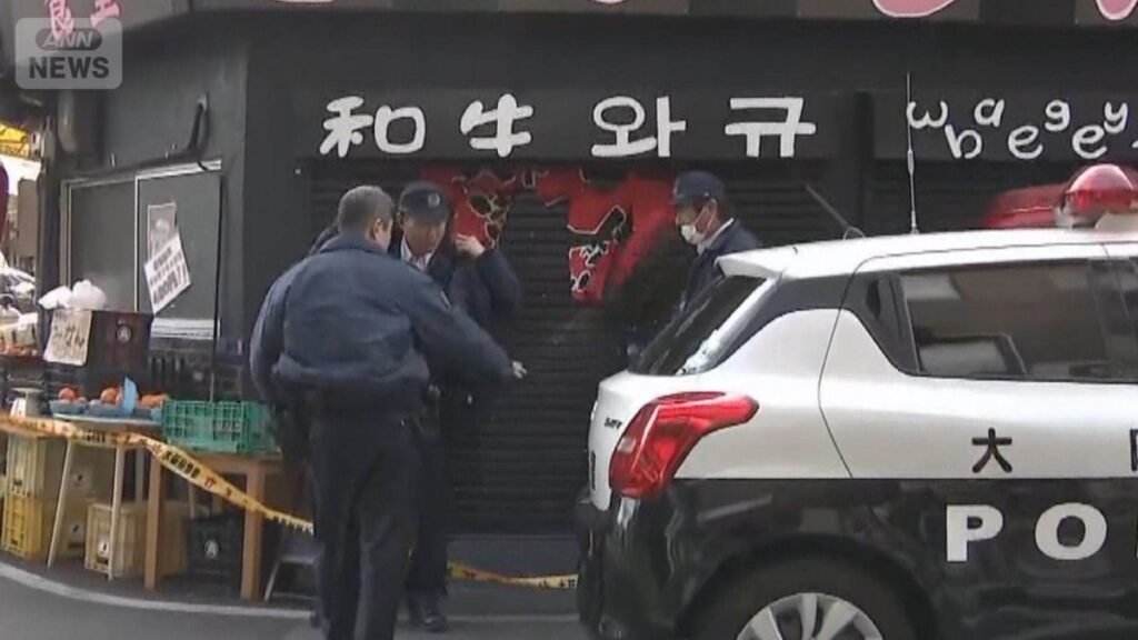 Man found collapsed in Osaka yakiniku restaurant dies