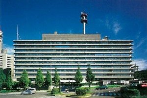 The building housing the Ministry of Land, Infrastructure, Transport and Tourism